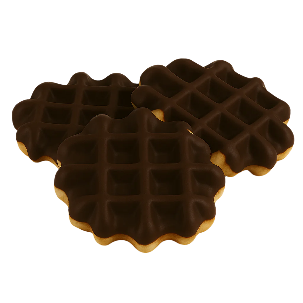 Every Day Chocolate Covered Belgian Waffles