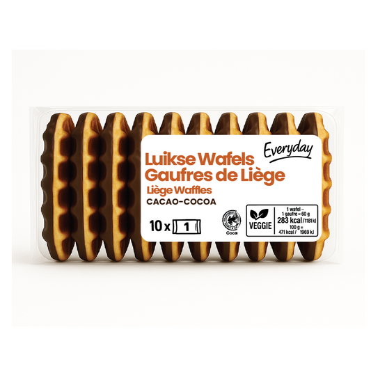 Every Day Chocolate Covered Belgian Waffles