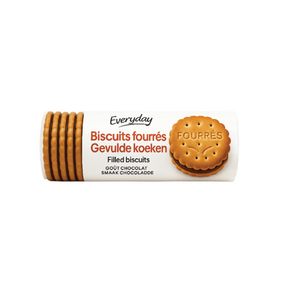 Every Day Chocolate Filled Biscuits