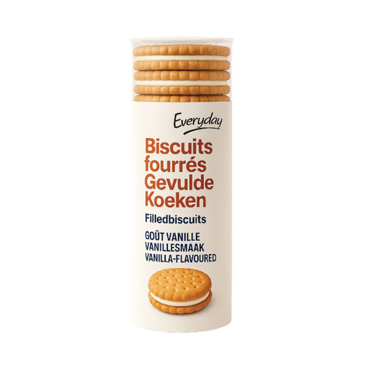 Every Day Vanilla Cream Filled Biscuits