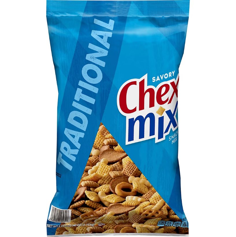 Chex Mix Traditional Savory Snack Mix 40 oz.